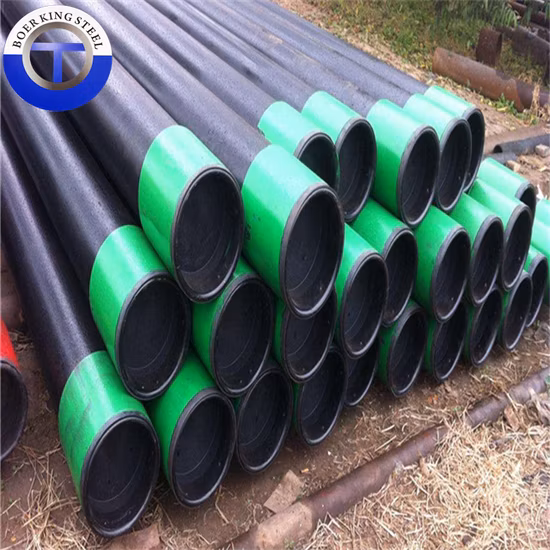 Tubería de carcasa y carcasa de aceite API estándar 5CT API 5CT N80/J55/K55/P110/L80